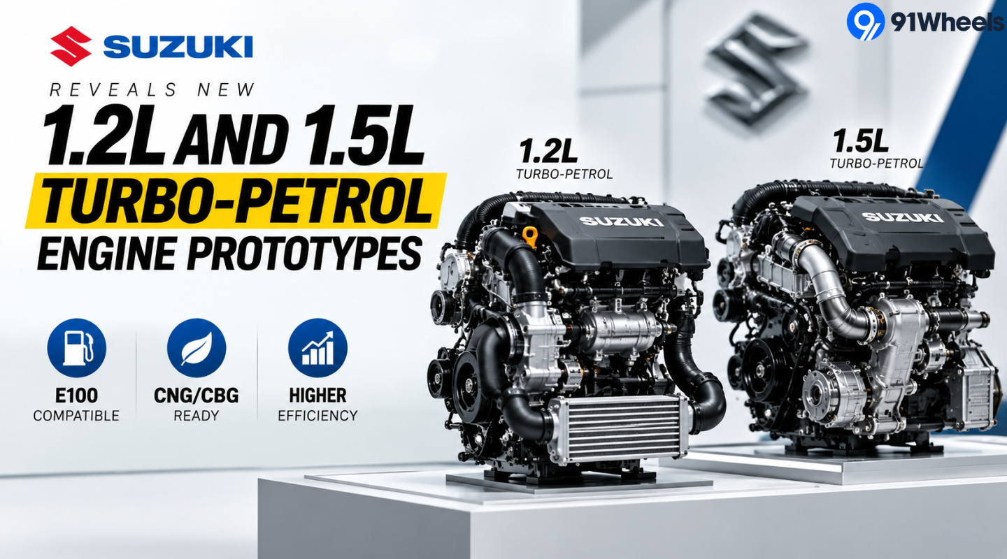 Suzuki Reveals New 1.2L and 1.5L Turbo-Petrol Engine Prototypes